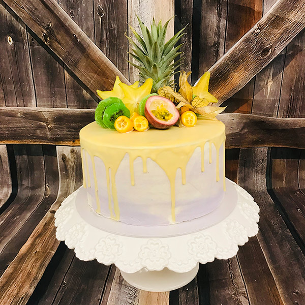 Cakes Cupcakes - Fruit Drip Cake